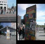 Berlin, Potsdamer Platz: Une partie du mur