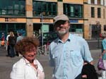 Berlin, Alexanderplatz: Ghislaine et Rutger