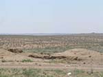 Along the arid road to Khiva
