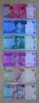 1 euro: 12 000 rupias