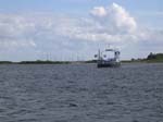 Le ferry � travers Limfjorden