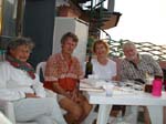 P� hotellterrassen