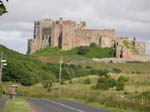 Seahouses: Le ch�teau Bamburgh ...