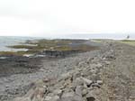 Havet och kyrkan l�ngst bort till h�ger ...