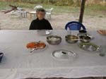 Des repas sommaires mais excellents