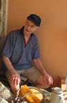 Petit d�jeuner sur la terrasse