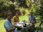 Delhi: Hos Nathalie och Paul-Andr� ...