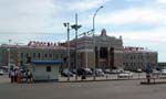 Ulan Bator, la gare: On part vers la Chine !