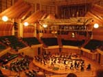 La salle de concert - toute en bois