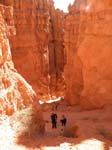 Tanya and Ghislaine in the bottom of the Valley