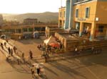 View from our hotel