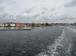 The ferry from Svendborg ...