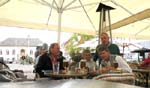 Lunch in a restaurant