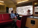 Dans le train