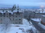 Quebec sous la neige