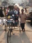 Guwahati: Sur un cyclo-pousse