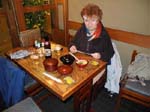 Lunch: Ghislaines har ramlat