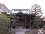 The small Daigyo-ji temple
