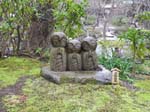 Statues of children ...