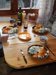 Leif a pr�par� le d�ner