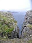 Le cap Nord, vue � l'ouest