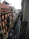 Vue de notre h�tel ...