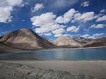 Le lac Pangong, 4250 m