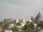 Des palais et le Chaturbhuj temple