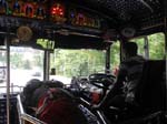 Dans le bus vers Kandy