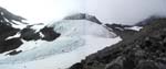 ... la moraine � droite ...