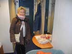 Ghislaine dans la cabine !