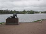 Le parc avec le lac