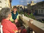 Tea on the balcony