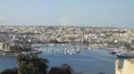 The city Sliema seen from Valletta