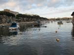 The Floriana harbor