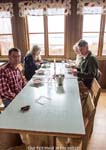 Our first meal at the lodge
