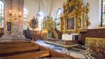 A famous, old and ornate Stockholm church...