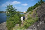There are great paths and trails all over Stockholm.