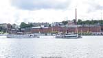 Our first walk-Lots of boats.