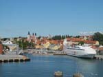 Visby: l'arriv�e