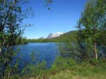 The Padjelanta trail on the other side