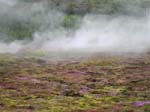 La terre fume tout le temps