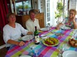 Beaugency: Anne, Robban, Annie ...