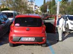 Our rental car