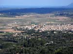 Pic de Bonany: vue sur Petra ...