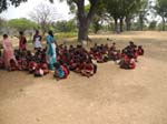 Une classe de jeunes enfants