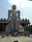 La statue Jain de Gommateshvara Bahubali