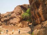 La descente vers Badami ...