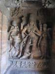 Sculpture dans le temple ...