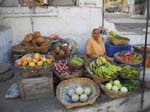 Fruit vendor near the hotel